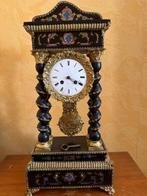 Portico klok - - Verguld brons - 1850-1900, Antiek en Kunst, Antiek | Klokken