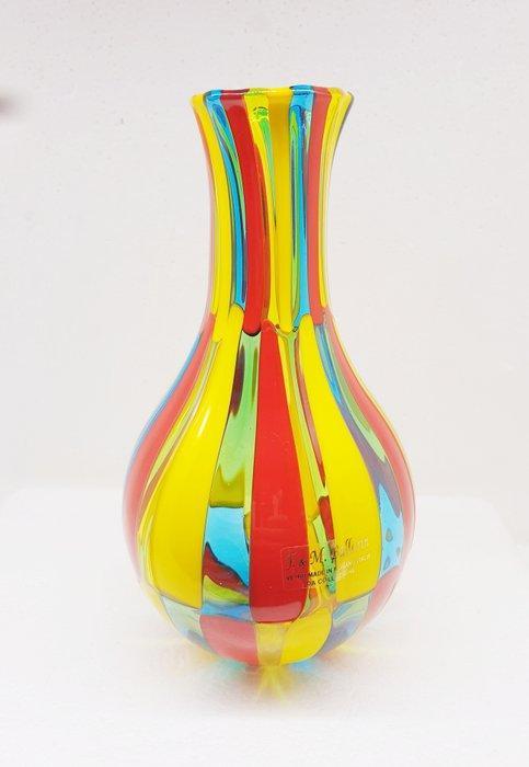 F&M Ballarin - Vaas - Glas, Antiek en Kunst, Antiek | Glas en Kristal
