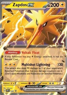 Zapdos ex (SVP 049), Hobby en Vrije tijd, Verzamelkaartspellen | Pokémon, Nieuw