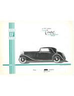 1932 ISOTTA FRASHINI 8B RANGE BROCHURE ENGELS, Nieuw, Author
