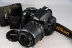 Nikon D3100 met 18-55mm VR II kitlens in ZEER MOOIE CONDITIE, Gebruikt, Spiegelreflex, Ophalen of Verzenden, Nikon