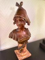 Georges Van der Straeten (1856-1928) - sculptuur, Buste