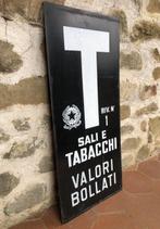 Reclamebord - Zout en Tabak Teken - IJzer, Antiek en Kunst
