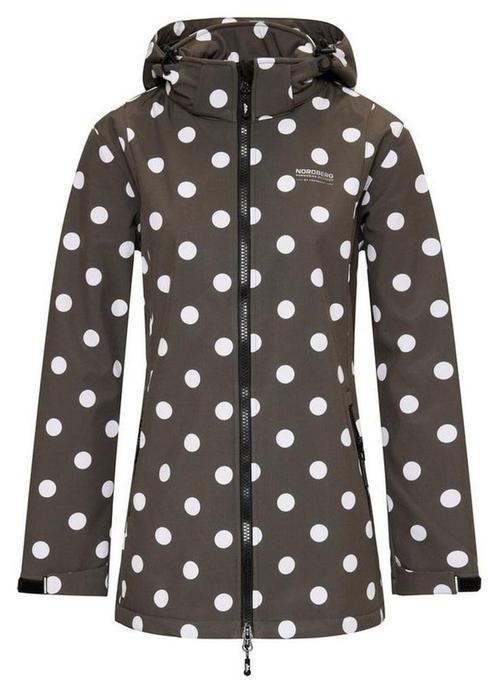 Nordberg Polka Dot Half Dames Softshell - Kleur Groen - Maat, Kleding | Dames, Jassen | Zomer, Nieuw, Verzenden