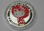 Frankreich 10 Euro 2024 50 Jahre Hello Kitty Japan zilver..., Postzegels en Munten, Munten | Europa | Euromunten, Verzenden