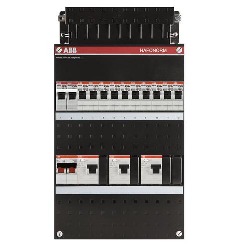ABB busboard groepenkast 1 fase 10 groepen + fornuisgroep, Doe-het-zelf en Verbouw, Elektra en Kabels, Ophalen of Verzenden