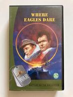 WHERE EAGLES DARE (VHS), Verzenden, Gebruikt