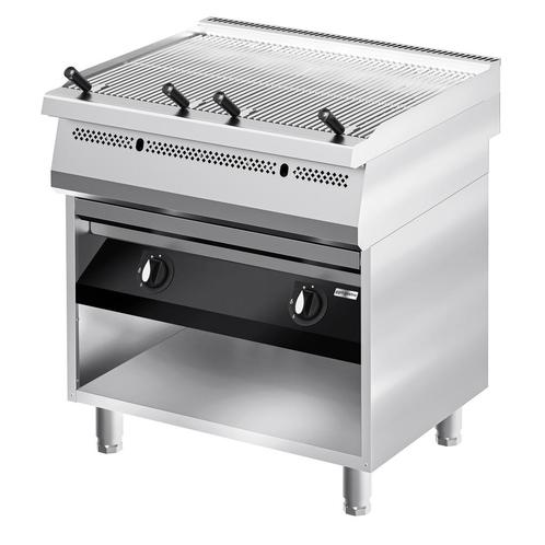 GGM Gastro | Gas watergrill - 22 kW | GWGK80 | GWGK80, Witgoed en Apparatuur, Grillplaten, Verzenden
