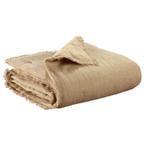 Laly Galet effen deken 135 x 200, Verzenden, Nieuw