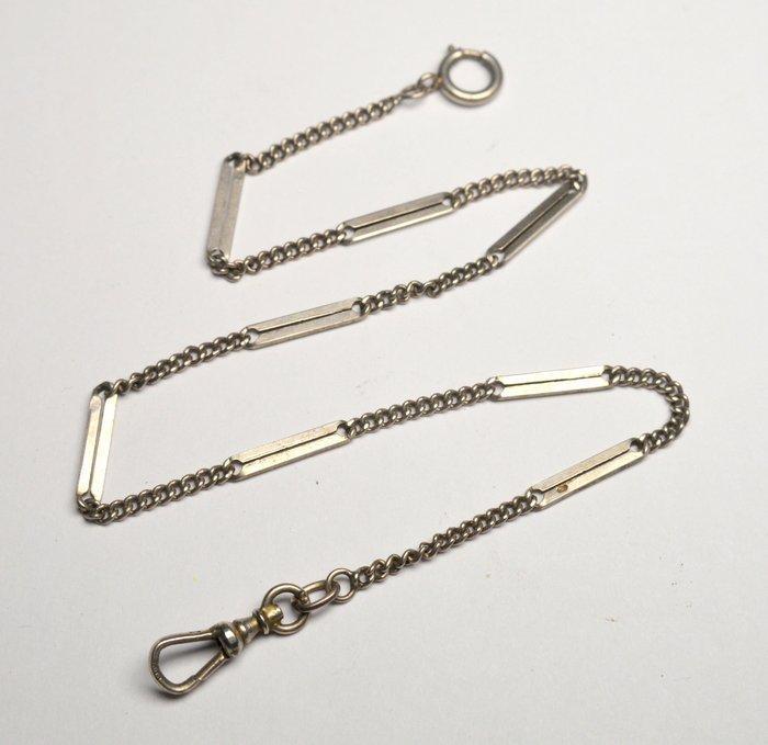 800 Zilver - Ketting - Horlogeketting, Sieraden, Tassen en Uiterlijk, Horloges | Heren