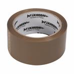 Fixman Sterke bruine inpaktape - 48 mm x 66 meter - scheu..., Ophalen of Verzenden, Nieuw