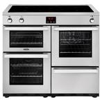 €2149 Belling Cookcentre 100 Ei prof RVS fornuis, Ophalen of Verzenden, Nieuw