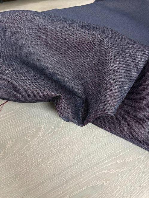 Gobelin Tinta Unita Exclusieve Kleur Jeansblauw in Denim, Antiek en Kunst, Antiek | Kleden en Textiel