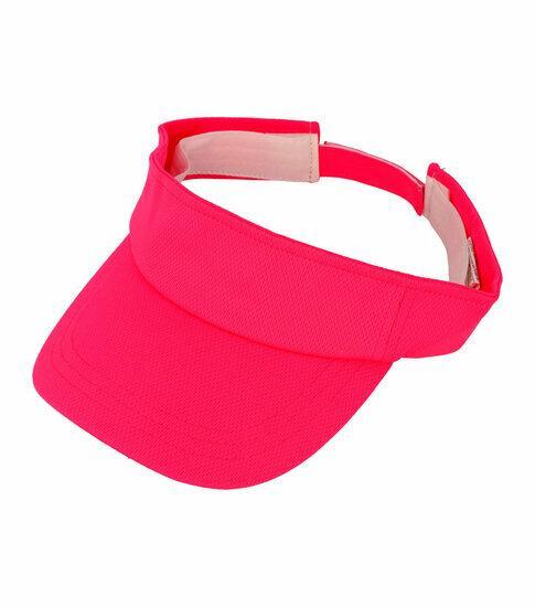 Zonneklep Verstelbaar One Size Neon Roze, Kleding | Dames, Hoeden en Petten