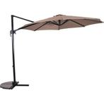 Libra zweefparasol taupe 3 m, Ophalen of Verzenden, Nieuw