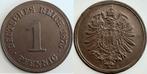 Duitsland 1 Pfennig 1875 G bankfrisch/stempelglanz deutli..., Postzegels en Munten, Munten | Europa | Niet-Euromunten, Verzenden