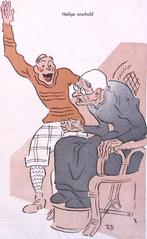 Spotprent over Jacques van Egmond(?) (lijst optie, Lithos), Antiek en Kunst, Verzenden