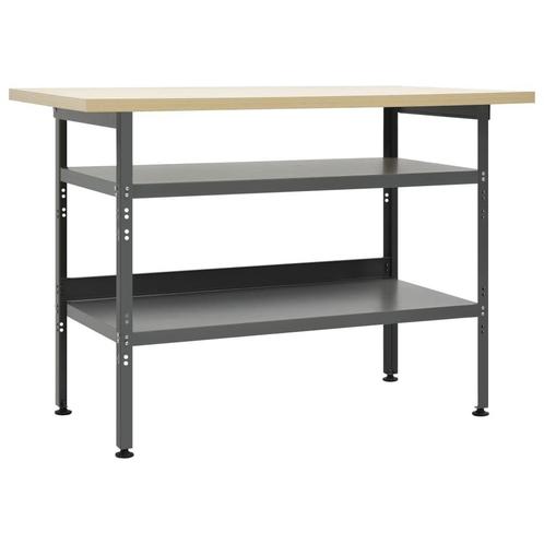 Werkbank Grijs - 300kg Draagkracht - Tweedekansje!, Doe-het-zelf en Verbouw, Werkbanken, Minder dan 70 cm, Nieuw, Ophalen of Verzenden