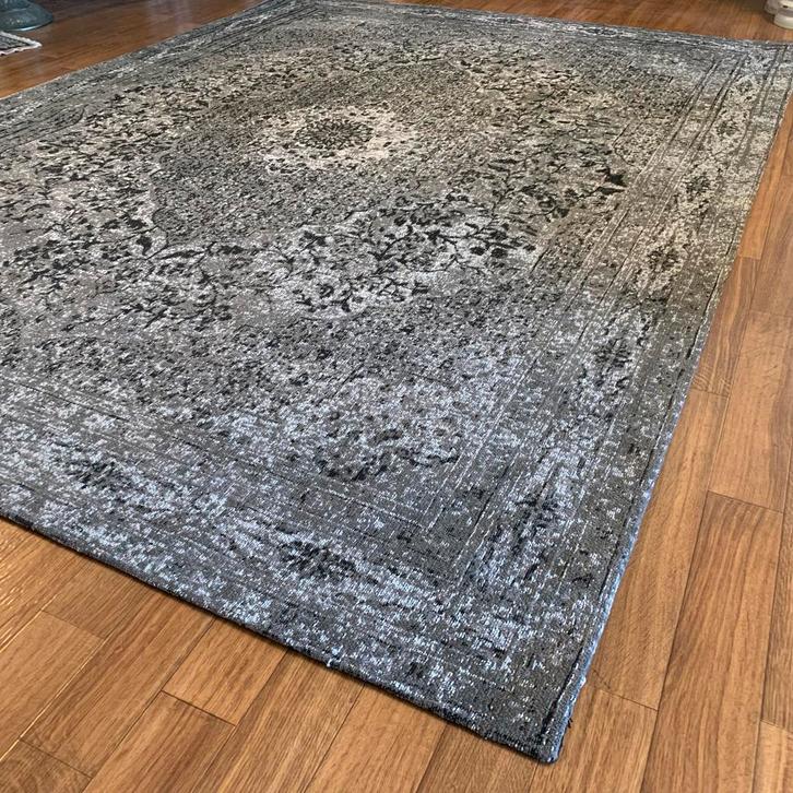 Vintage Vloerkleed - Tabriz patroon - TTM Wonen, Huis en Inrichting, Stoffering | Tapijten en Kleden, 150 tot 200 cm, 200 cm of meer