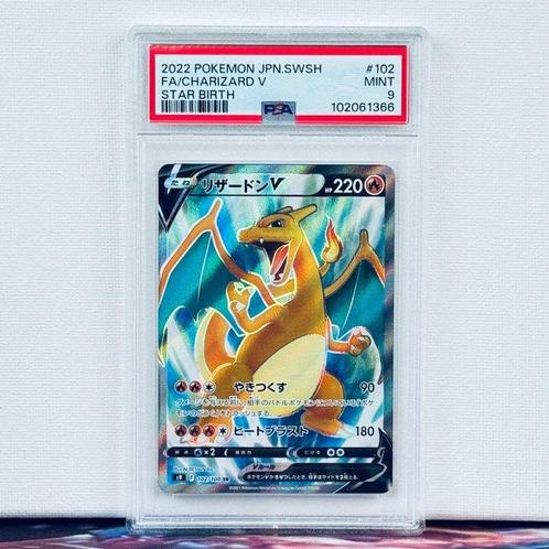 Pokémon Graded card - Charizard #102 - Pokémon - PSA 9, Hobby en Vrije tijd, Verzamelkaartspellen | Pokémon