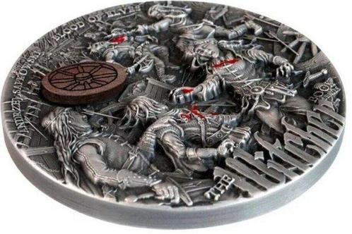 Niue. 5 Dollars 2021 - The Witcher - Blood of Elves - 2 Oz, Postzegels en Munten, Munten | Europa | Niet-Euromunten