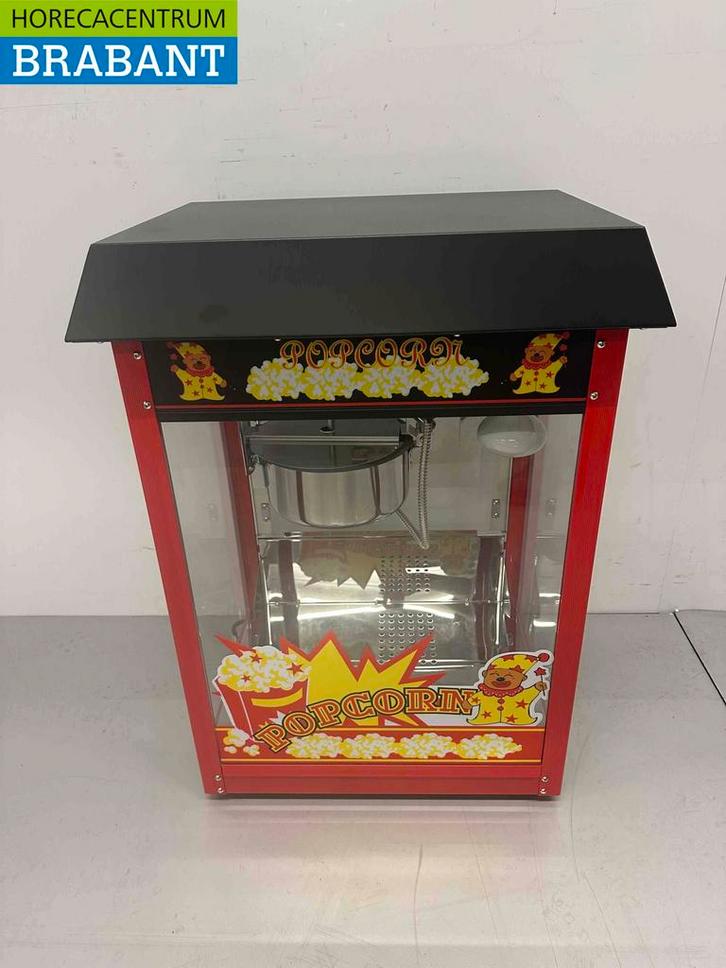 Luxe Popcornmachine Popcorn machine Zwart 230V Braderie, Zakelijke goederen, Horeca | Keukenapparatuur, Nieuw in verpakking, Ophalen of Verzenden
