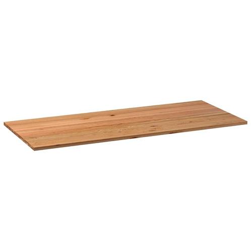 vidaXL Tafelblad rechthoekig 280x120x4 cm massief eikenhout, Huis en Inrichting, Tafels | Eettafels, Nieuw, Verzenden