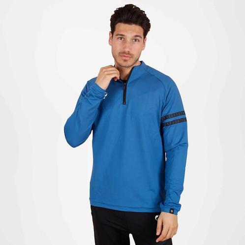 -19% Q1905  Q1905 Legend zip sweater -  maat 4XL, Kleding | Heren, Sportkleding, Blauw, Nieuw, Verzenden