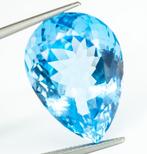 Zonder Minimumprijs Topaas - 37.15 ct - Antwerp Laboratory, Sieraden, Tassen en Uiterlijk, Edelstenen, Nieuw