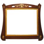 Lijst- Groot - 81 cm - Hout, Messing