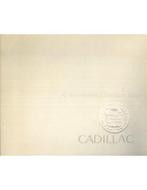 1962 CADILLAC PROGRAMMA BROCHURE ENGELS, Nieuw, Author