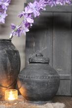 Kruik Lian Vintage black, Huis en Inrichting, Woonaccessoires | Vazen, Ophalen of Verzenden, Nieuw