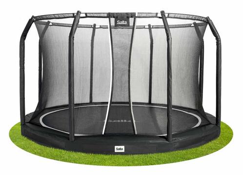 Salta Premium Ground Ingraaf Trampoline 427-Zwart, Kinderen en Baby's, Speelgoed | Buiten | Trampolines, Nieuw, Ophalen of Verzenden