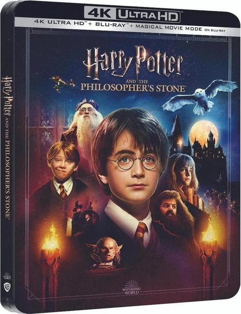 Harry Potter and the Philosophers Stone (4K Ultra Blu-ray), Cd's en Dvd's, Blu-ray, Verzenden