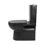 Toiletpot Differnz Staand Duoblok Rimless Mat Zwart, Doe-het-zelf en Verbouw, Sanitair, Ophalen of Verzenden, Nieuw