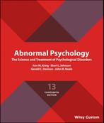 Abnormal Psychology 9781119378792, Zo goed als nieuw