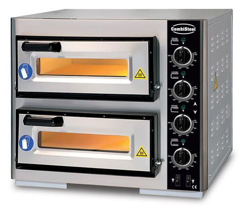 COMBISTEEL ELEK. PIZZAOVEN DUBBEL 2 X 1, Zakelijke goederen, Horeca | Keukenapparatuur, Verzenden