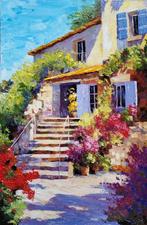 NOLAC - NOLAC - LEscalier Fleuri du Mas - Original