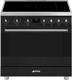 Smeg C9IMMB2 inductie fornuis - mat zwart - 90 cm, Witgoed en Apparatuur, Fornuizen, Verzenden, 60 cm of meer, Nieuw, Energieklasse A of zuiniger