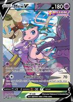 Mew V 251/264 (Fusion Strike), Hobby en Vrije tijd, Verzamelkaartspellen | Pokémon, Ophalen of Verzenden, Nieuw, Losse kaart, Foil