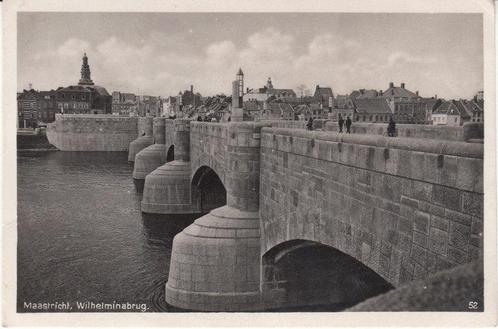 MAASTRICHT - Wilhelminabrug, Verzamelen, Ansichtkaarten | Nederland, Verzenden