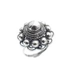 Zilveren ring met Zeeuwse knop, Gebruikt, Zilver, Zilver, Verzenden