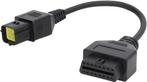 Husqvarna 6 Pins OBD - 16 Pins OBD2 Verloopkabel Motorfiets, Verzenden, Nieuw