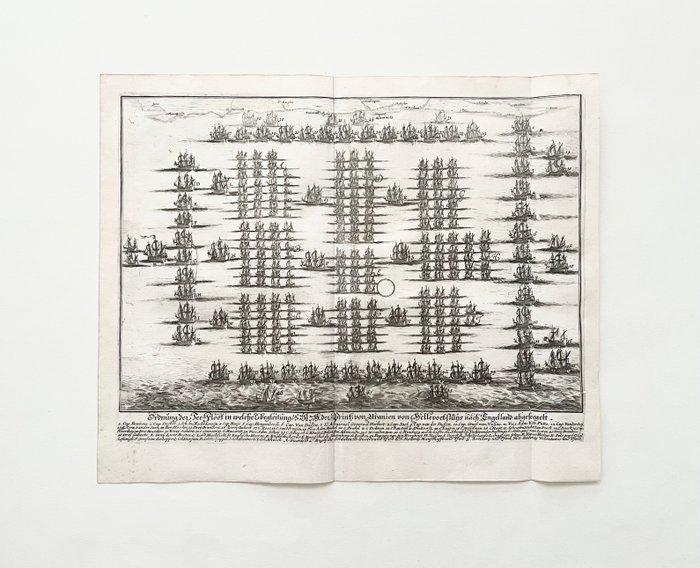 Nederland, Verenigd Koninkrijk - Hellevoetsluis, Engeland;, Boeken, Atlassen en Landkaarten