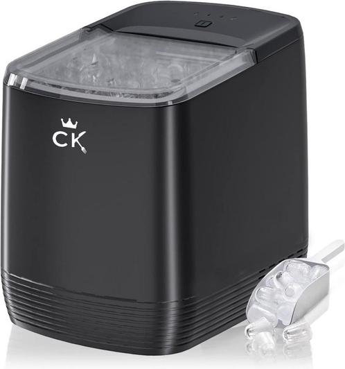 CuisineKing IJsblokjesmachine HS21 1.75L - 25KG/24H - 9, Huis en Inrichting, Keuken | Keukenbenodigdheden, Zo goed als nieuw, Ophalen of Verzenden