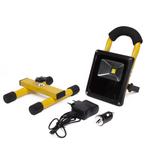 Hofftech Oplaadbare LED bouwlamp - daglicht - 10 watt - 6..., Tuin en Terras, Ophalen of Verzenden, Nieuw