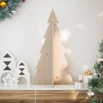vidaXL Kerstdecoratie kerstboom 80 cm massief grenenhout, Diversen, Kerst, Verzenden, Nieuw