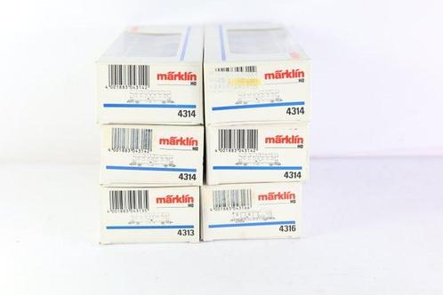Märklin H0 - 4314/4314/4316 - Modeltrein personenwagen (6) -, Hobby en Vrije tijd, Modeltreinen | H0