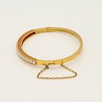 Armband - 18 karaat Geel goud - Parel, Sieraden, Tassen en Uiterlijk, Armbanden, Nieuw