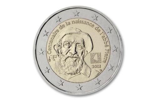 2 euro Abbé Pierre 2012 - Frankrijk, Postzegels en Munten, Munten | Europa | Euromunten, Verzenden